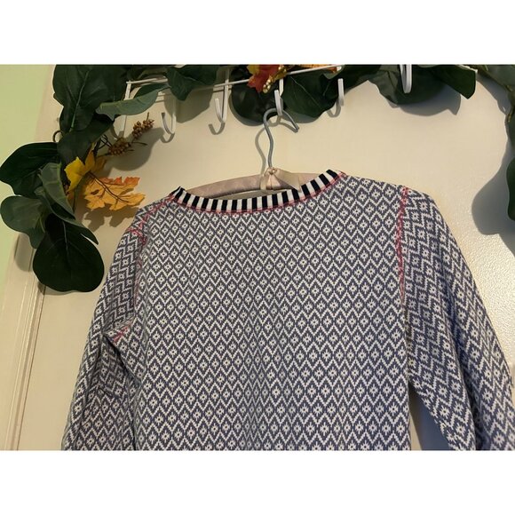 Sundance Thermal Tee T Shirt Size XS Embroidered Geometric Print Bohemian Casual - Picture 9 of 11